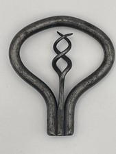 Rare Double Helix Folding Bow Pocket Picnic Corkscrew