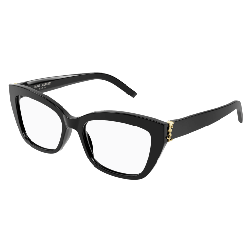 Occhiali da sole Saint Laurent SL M117 001 nero trasparente nero 001