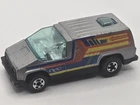 Vintage 1978 Hot Wheels Van Truck Silver Hong Kong Mattel Diecast