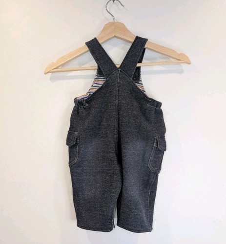Mono de algodón suave con parche de calabaza talla 3-6 meses como Osh Kosh vintage años 2000 - Imagen 4 de 9