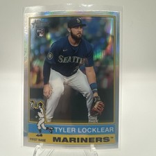 Tyler Locklear RC 2025 Topps Heritage Chrome Refractor SP #447 Mariners 🔥