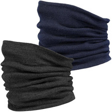 Barts Kids Eclipse Col Kids Fine Knitted Neck Gaiter Scarf Snood Neckwarmer