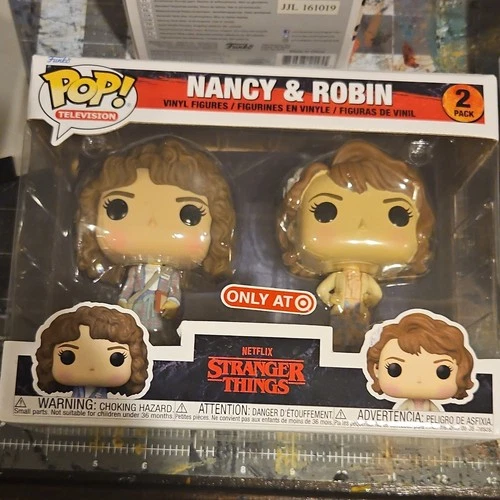 Funko Pop! Vinyl Stranger Things Nancy & Robin 2 Pack Target Exclusive