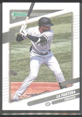 2021 Panini Donruss Nickname Variation La Pantera Luis Robert #143