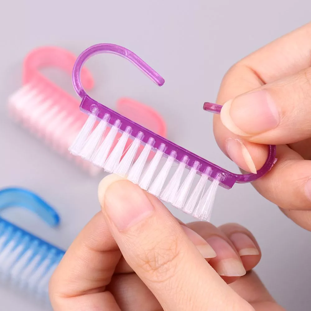 Pedicure nail sale brush