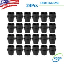 24xblack Plastic Wheel Lug Nut Cap Cover For Gmc Chevy Gm Trucks 15646250 New 24xblack Plastic Wheel Lug Nut Cap Cover For Gmc Chevy Gm Trucks 15646250 New