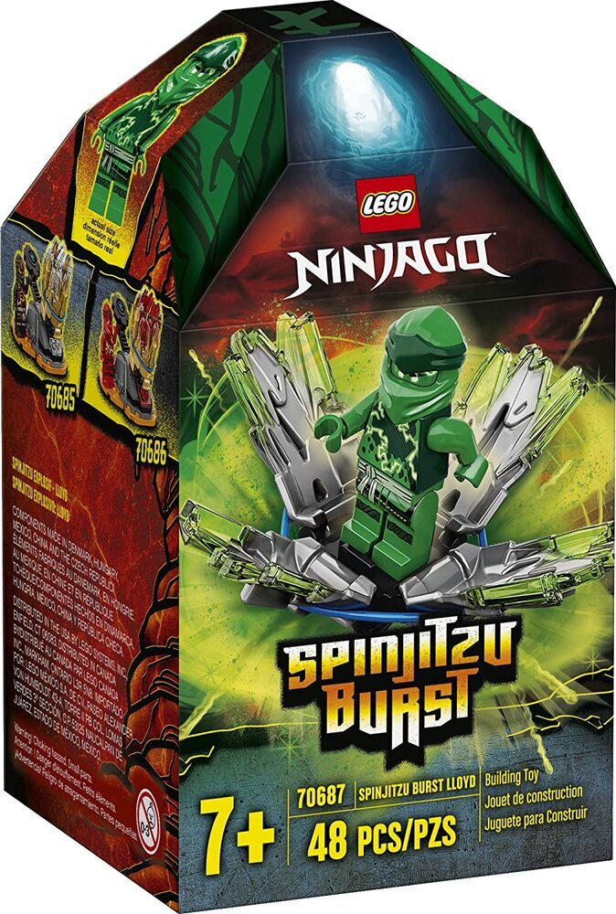 LEGO NINJAGO Spinjitzu Burst Lloyd 70687 673419318068| eBay