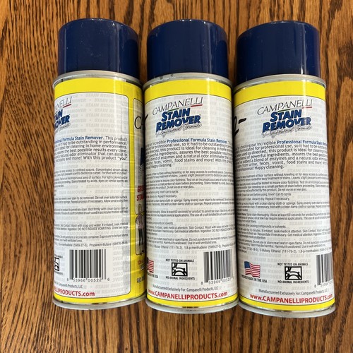 Campanelli Professional Formula Fleckenentferner 1 NEU 2 Dosen teilweise benutzt 15 oz - Bild 2 von 2