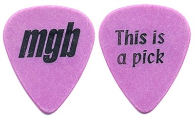 Matthew Good Band Vintage Guitar Pick - 2000 Beautiful Midnight Tour
