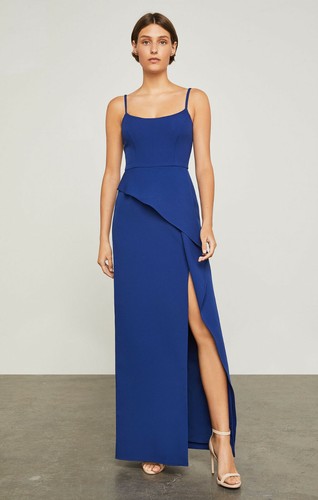 NWT BCBG MAX AZRIA $338 DEEP ROYAL BLUE 