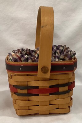 Longaberger 25th Anniversary Bee Basket 10 Family Signatures | eBay