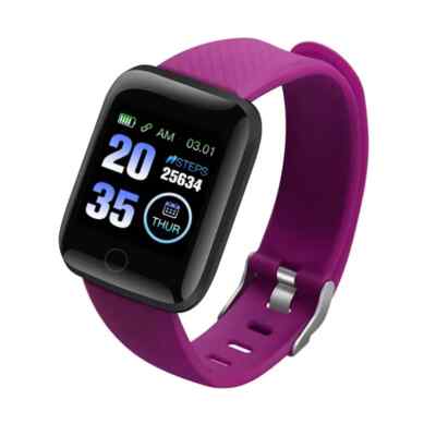 D13 Bluetooth Sport Smartwatch Armband Pulsuhr Fitness Tracker für Damen Herren