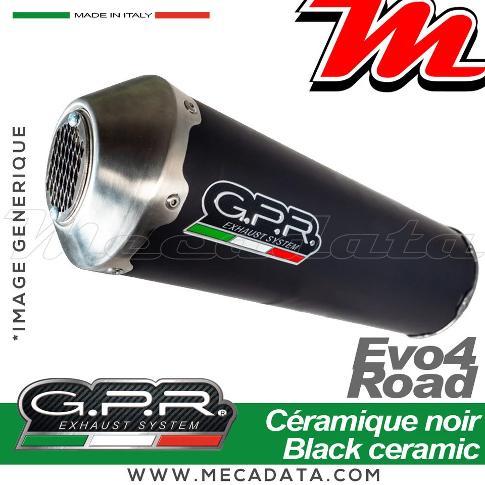 GPR LIGNE COMPLETE APPROUVE EVO4 ROAD YAMAHA X-MA 2009 09 2010 10 2011 11