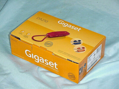Gigaset DA210 German Technology Landline Phone New Open Box Orange Telephone