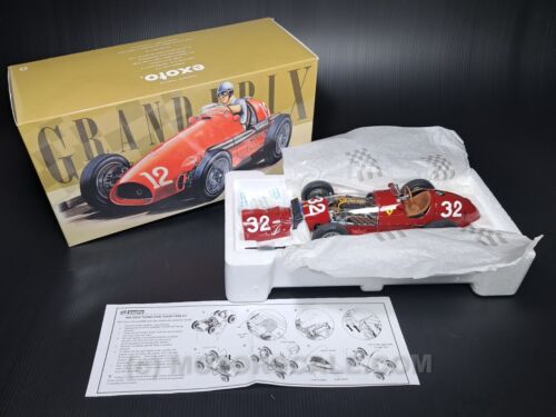 1/18 Ferrari 500 F2 1952 #32 A. Ascari GP Pau Exoto 98100 Ultra-Rare ECC NEW - Imagen 10 de 15