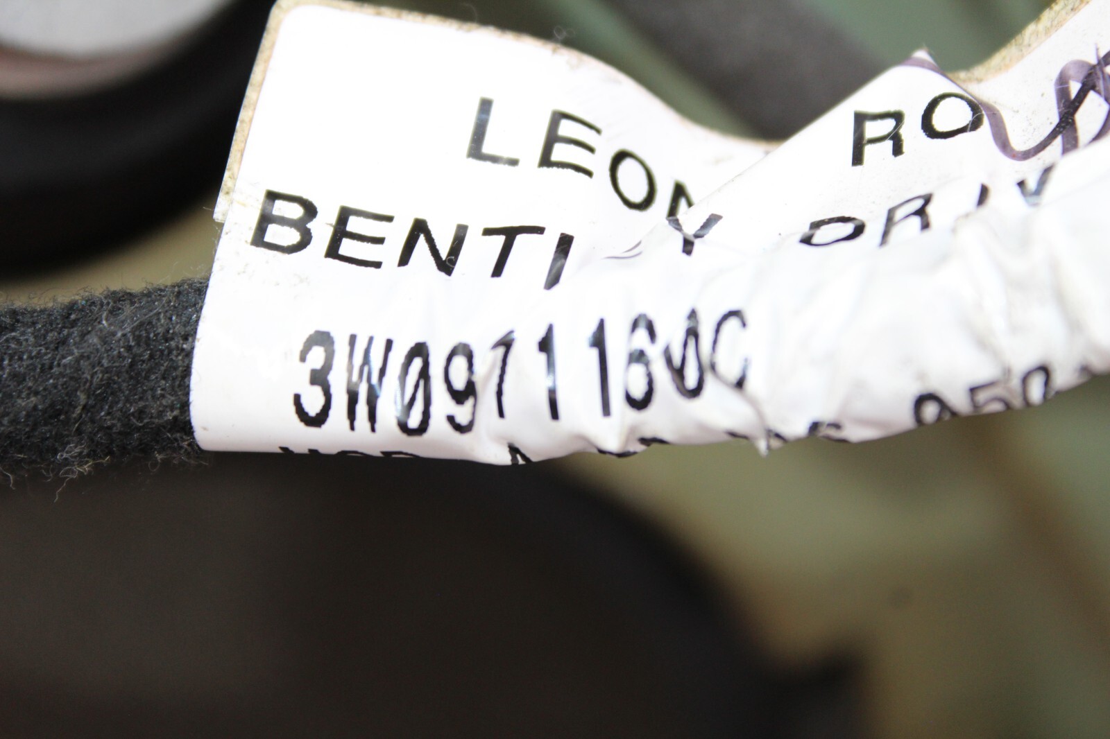 2003-2010 Bentley Continental GT Left Driver Side Interior Door Panel Trim