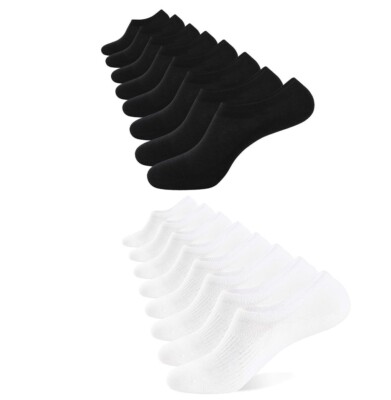 Womens Mens Invisible Trainer socks Footsies No Show Liner