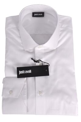Just Cavalli size 41 Langarm Hemd Shirt Camicia Camisa Regular 17336