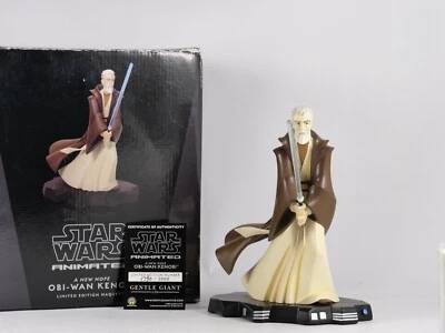Obi Wan Kenobi Gentle Giant Maquette STAR WARS Animated n°1790/2000 (2008) - Photo 1/4