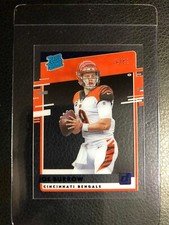 🔥 2020 Panini Chronicles Joe Burrow Clearly Donruss Blue #d /99 RR-JB RC ROOKIE