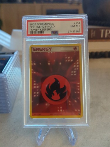 Fire Energy graded PSA 8 for sale on eBay