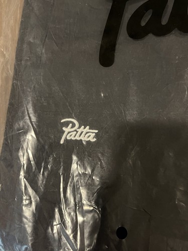 Patta “Waves” Black/Ghost Gray - Track Suit Set - Top/Bottom - Size Small - NWT - Picture 5 of 11