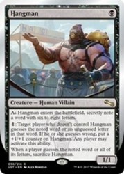 Hangman #56 Unstable Magic: The Gathering Rare