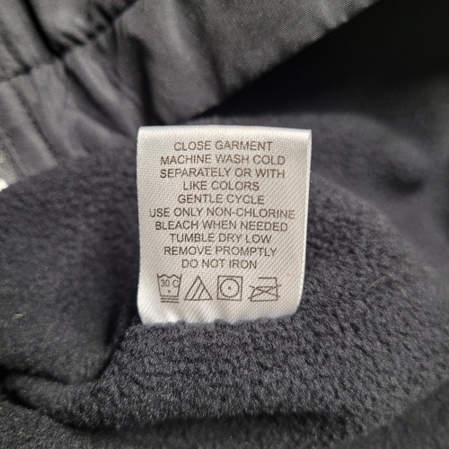 AQ Jacket Boys Medium 10/12 Black Green Gray Explore The Unknown Hooded Lined - Picture 10 of 13
