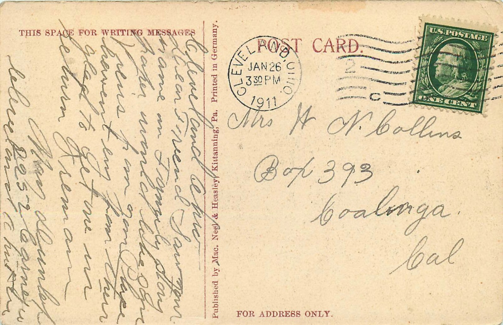 M.E. CHURCH KITTANNING, PENNSYLVANIA, VINTAGE POSTCARD eBay