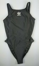 Adidas Originals Trefoil One-Piece Swimsuit, Black, Women's Small