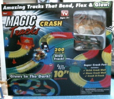 Tracks Crash Glow In The Dark Car Track As Seen On Tv Magic Tracks
