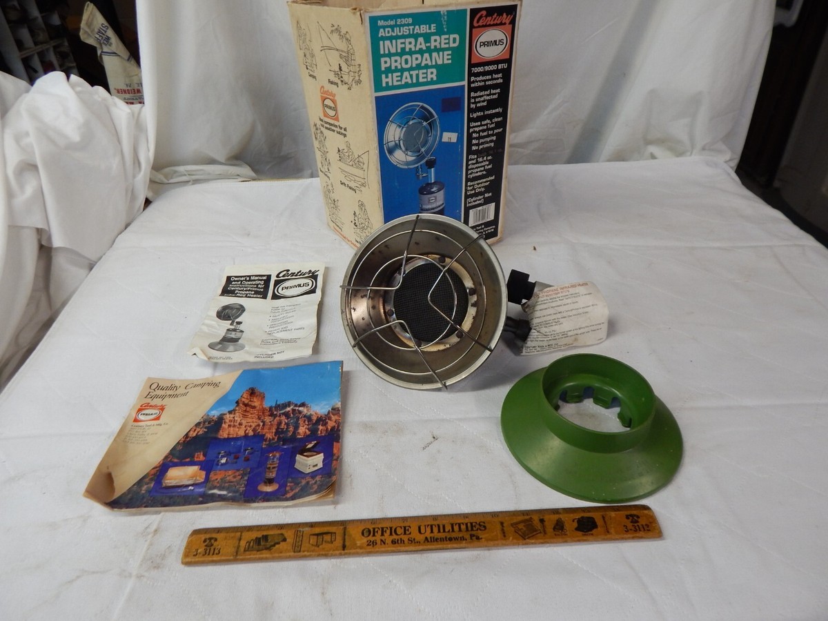 ストーブ/コンロ PRIMUS - PRIMUS IP-9240A SWING HEATER Century Primus Adjustable Infra-Red Propane Heater Model 2309
