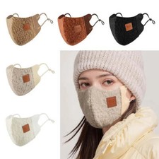 Cold-Resistant Soft Windproof Fleece Face Mask Cycling Face Protector