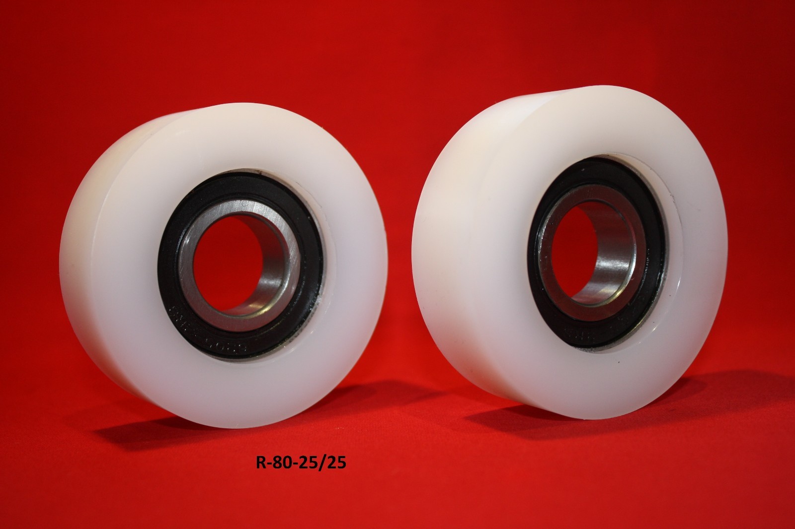 80mm nylon Roller Wheel. With Bearing Guiding Wheel Flat Belt Idler eBay