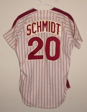 Maillot Mike Schmidt Philadelphia Phillies émis par l'équipe