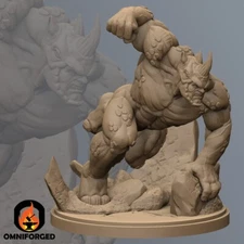 Rhino proxy works with Marvel Crisis Protocol C27 Superhero Mini Miniature MCP