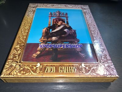 Zico 1st Mini Album Gallery CD Poster Sticker Good Condition Block