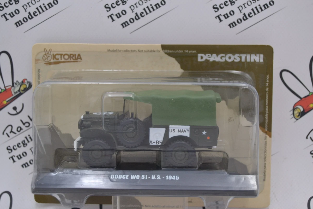 DODGE: A 1:24 scale GONIO metal DODGE WC 51 model (1007). U.S military colours DODGE: A 1:24 scale GONIO metal DODGE WC 51 model (1007). U.S military colours