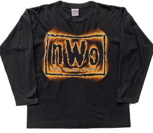 Vintage NWO WCW Logo Bootleg Long 