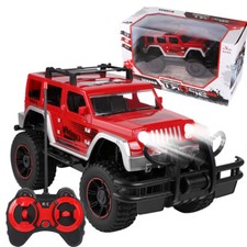 1:12 Remote Control Off Road Toy Car Vehicles Model With Headlight For Kids Gift