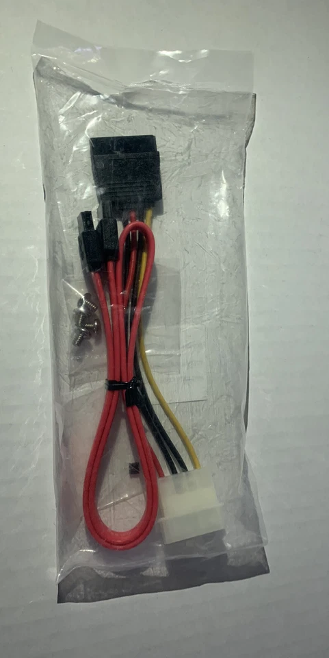 Seagate SATA Molex Hard Drive Cable and Power Adapter with 4 Screws - Image 2 of 2