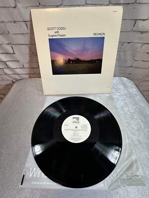 SCOTT COSSU WITH EUGENE FRIESEN   REUNION LP 33 RPM VINYL