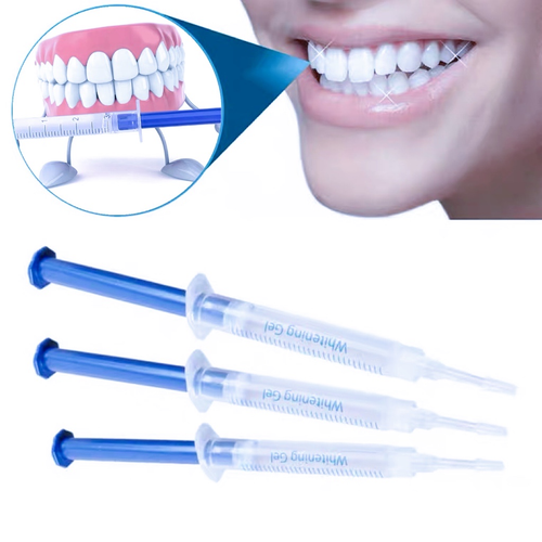 Kit Penna Smalto Gel Sbiancante Denti Professionale Cura Dentale Laser con Luce LED - Foto 20 di 24
