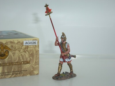 ERSTE LEGION AG026 MAZEDONISCHE PHALANX FANNERTRÄGER ANTIKE GRIECHENLAND FIGUR 