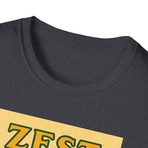 Zest for Life Unisex T-Shirt, Fun Tee, Gift for Citrus Lovers, Summer Vibes, - Picture 24 of 25