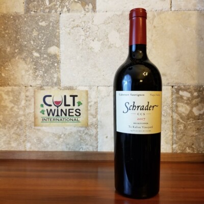 JD 98 pts! 2017 Schrader Cellars CCS Beckstoffer To Kalon Cabernet Sauvignon