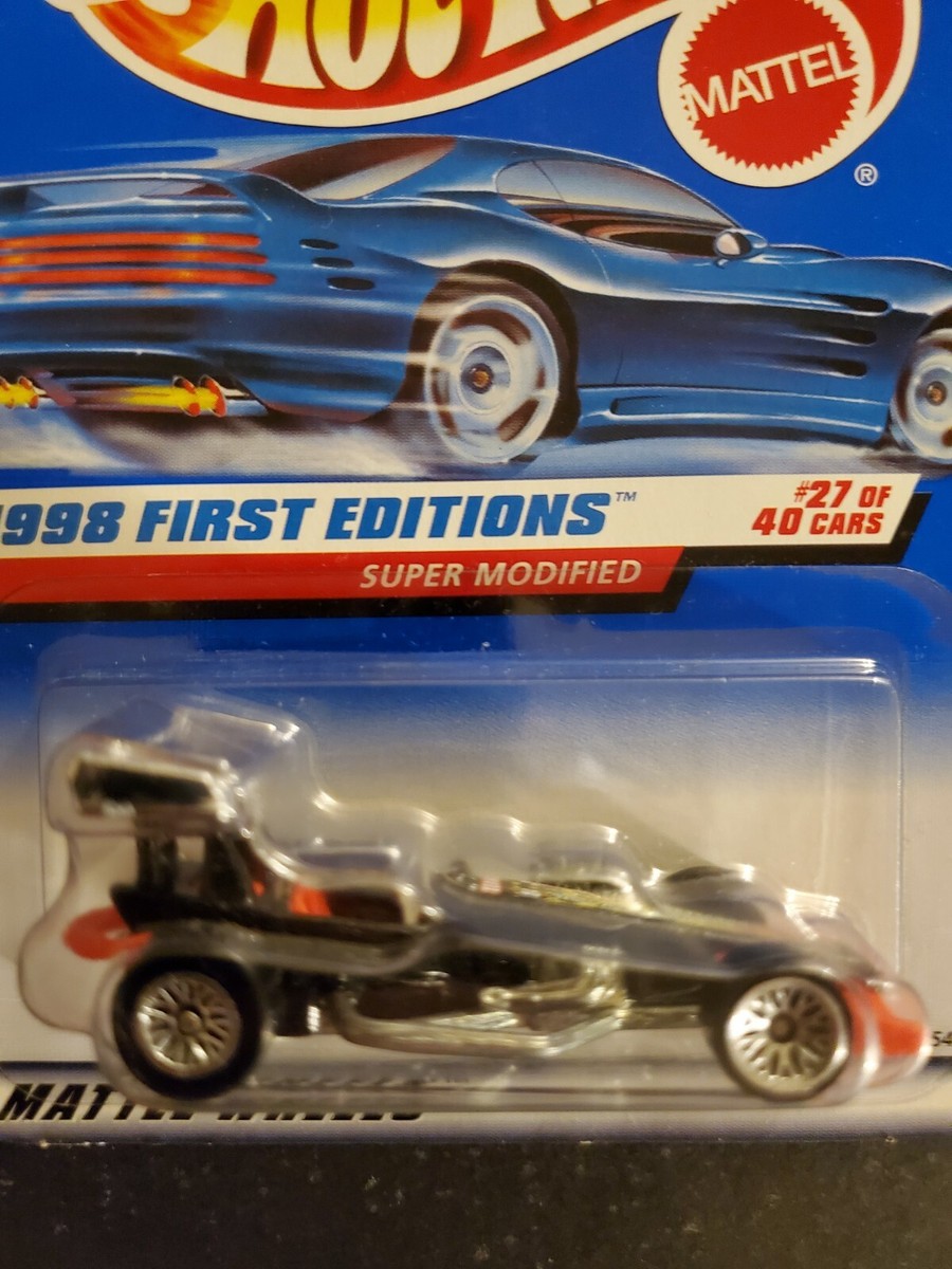 1998 Hot Wheels First Editions #27/40, Super Modified, Black