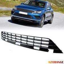 Für VW Touareg 2014-2018 Kühlergrill Frontgrills Glänz Schwarz 7P6853671H NEU