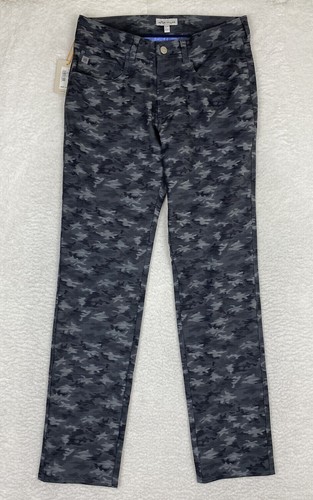 $158.00 Peter Millar Size 36"X34" Crown Sport Golf Chino Performance Pant Iron - Picture 5 of 9