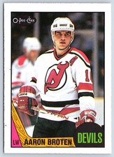 AARON BROTEN 1987-88 O-PEE-CHEE 87-88 NO 46 NRMINT+           42127